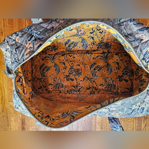 Vera Bradley 4 PIECE SET Rain Forest Toile Travel Bag - Picture 3 of 16